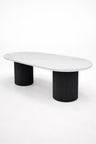 Table à Manger Sihem Ovale 180 cm – Céramique & Marbre