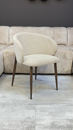 Chaise Parma Design Chenille – Pieds Acier