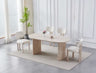 Table à Manger JOSÉPHINE – Céramique Travertin – 180 cm