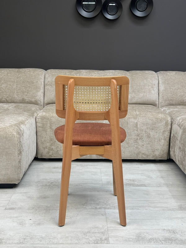 Lot de 2 chaises bois et cannage – Esprit naturel chic