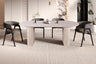 Table 'Lagos' 220 cm Ovale Décor Travertin Beige